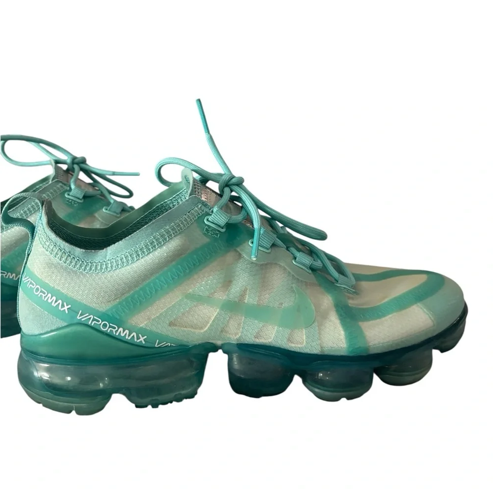 Nike Teal VaporMax Flyknit Shoes